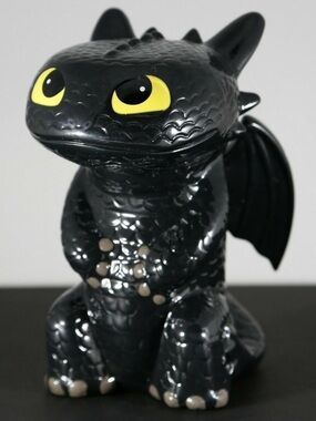 Toothless Ceramic Coin Bank “How to Train Your Dragon 2” 2015